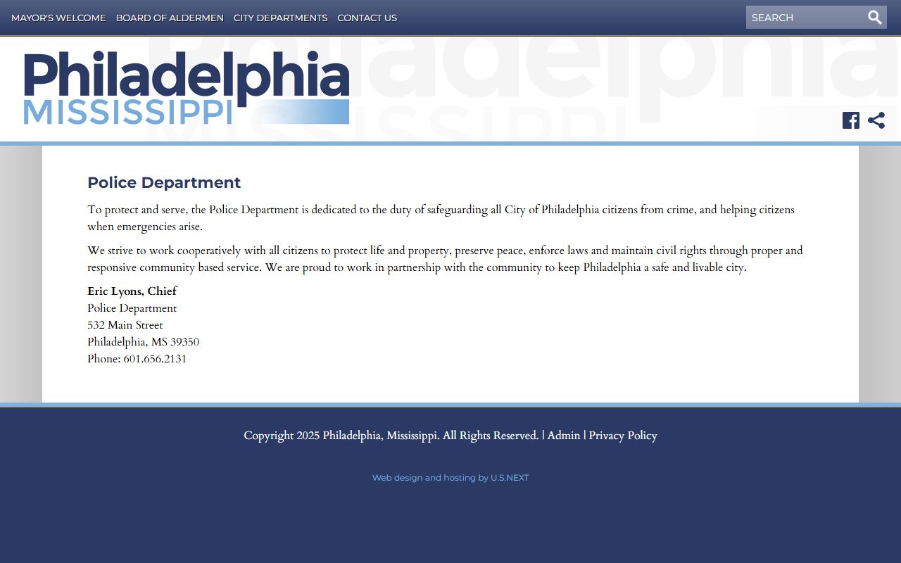 Neshoba County criminal court records and Philadelphia Police Department source page